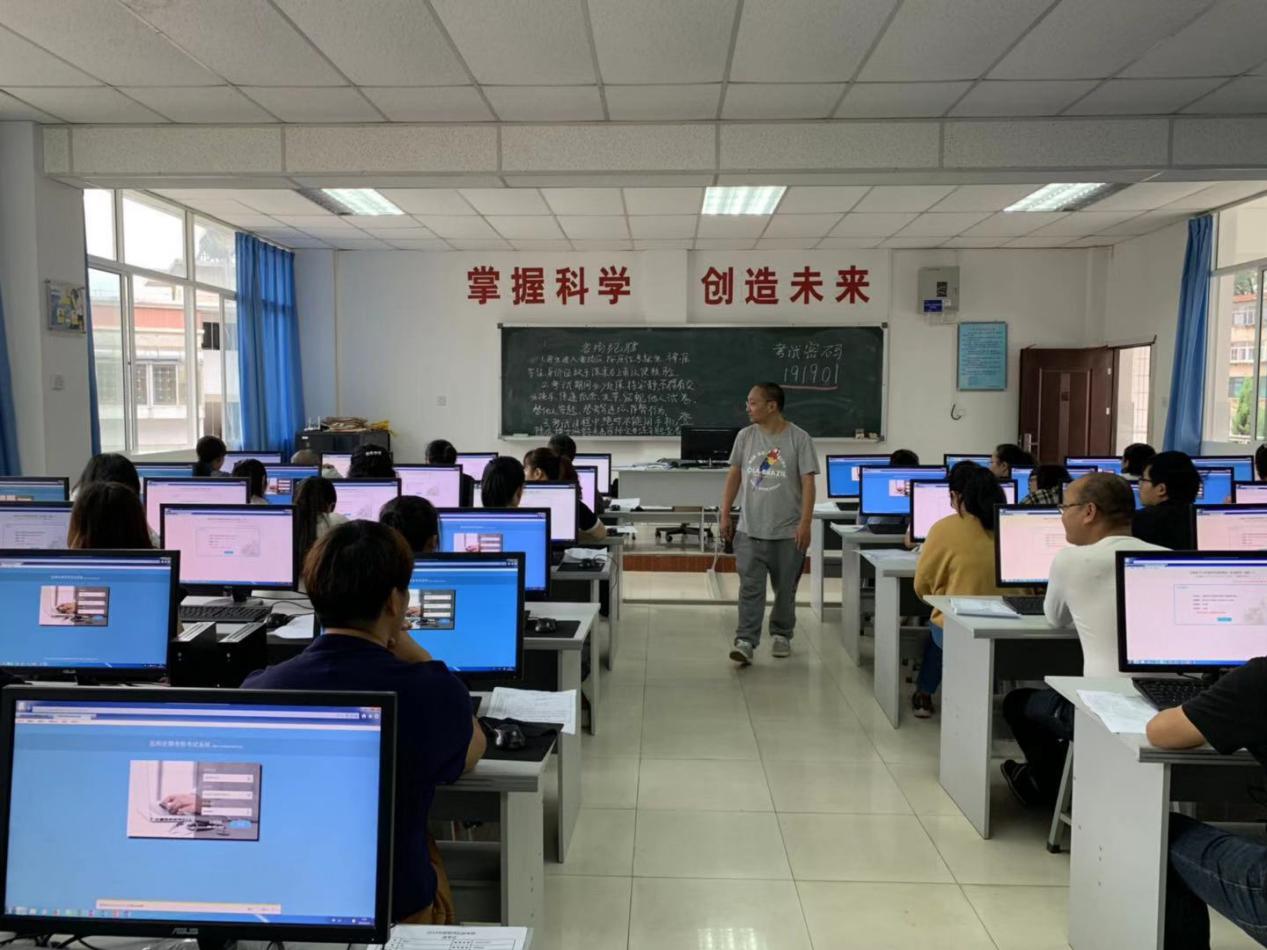 红河州第三人民医院圆满完成2019年度医师定考