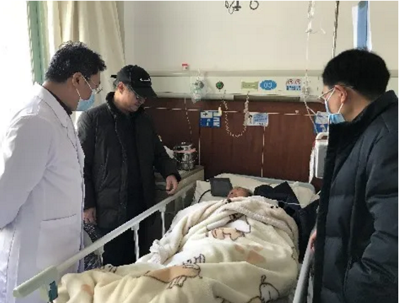 春节送温暖 关怀暖人心